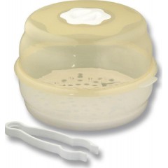 Olympia BS 18 Βρεφικός Αποστειρωτής Μπιμπερό Μικροκυμάτων (98650) Λευκός