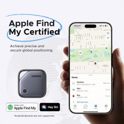 Ugreen (45297X) FineTrack (4 Pack) Tracker Compatible with Apple Find My (iOS Only)