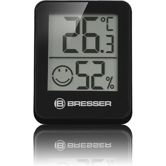 Bresser Thermo-Hygrometer Indicator Set of 3 (7000010CM3000) Black