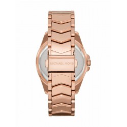Michael Kors Whitley Γυναικείο Ρολόι 38mm Μπαταρίας με Ροζ Χρυσό Μεταλλικό Μπρασελέ