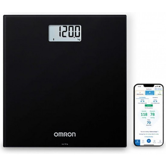 Omron Intelli IT HN300T2 Ψηφιακή Ζυγαριά 150kg Μαύρη