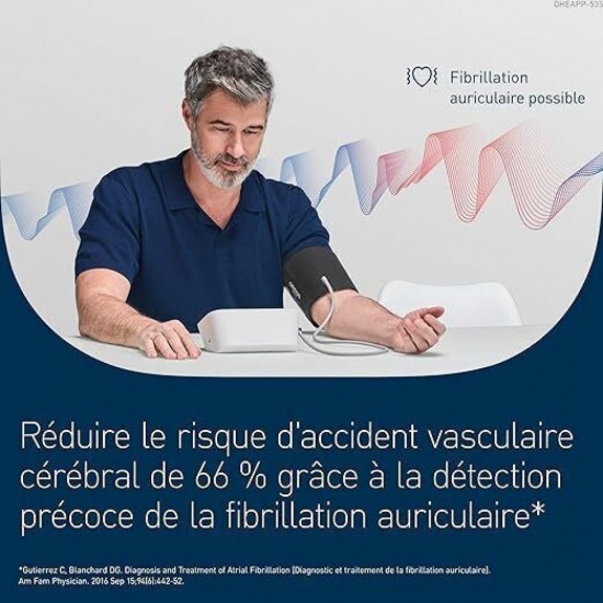 Omron X7 Πιεσόμετρο Smart AFib (HEM-7380T1-EOSL) Λευκό