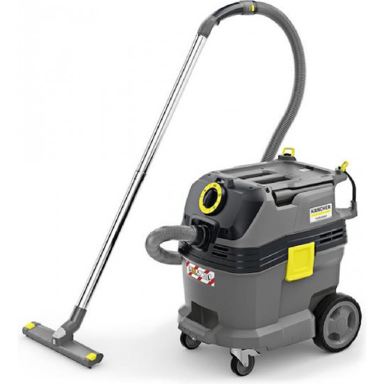 Karcher NT 30/1 Tact L Σκούπα Υγρών / Στερεών 1380W με Πλαστικό Κάδο 30lt