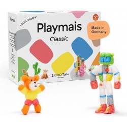 Playmais Classic Σφουγγαράκια Καλαμπόκι 2.000τεμ Αυτοσχεδιασμό 3+ Ετών 160958