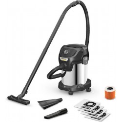 Karcher KWD 3 S V-17/4/20 Anniversary Ed. Σκούπα Υγρών / Στερεών 1000W με Ανοξείδωτο Κάδο 17lt (1.628-449.0)