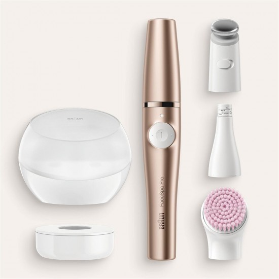 Braun FaceSpa Pro 921 Facial Epilator 3-in-1 Bronze