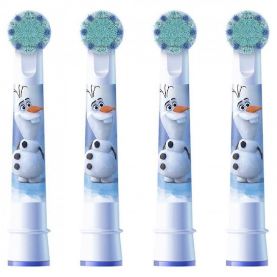 Oral-B Ανταλλακτικά Ηλεκτρικής Οδοντόβουρτσας Pro Kids 4τμχ για 3+ Χρονών EB10S-4 Frozen