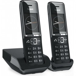 Gigaset Ασύρματο Τηλέφωνο Comfort 550 Duo (L36852-H3001-D204) Black