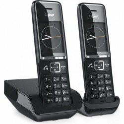 Gigaset Ασύρματο Τηλέφωνο Comfort 550 Duo (L36852-H3001-D204) Black