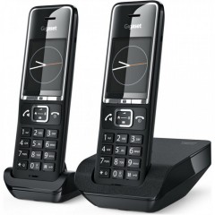 Gigaset Ασύρματο Τηλέφωνο Comfort 550 Duo (L36852-H3001-D204) Black