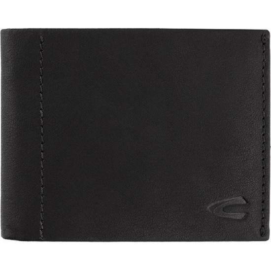 Camel Active Calgary Δερμάτινο Ανδρικό Πορτοφόλι με RFID (253-704-60) Μαύρο