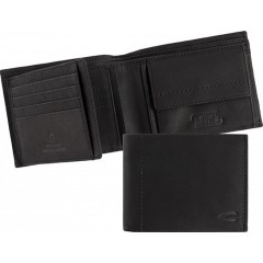 Camel Active Calgary Δερμάτινο Ανδρικό Πορτοφόλι με RFID (253-704-60) Μαύρο