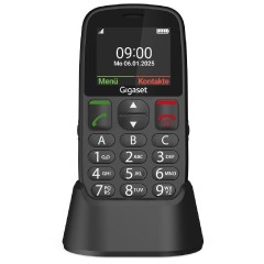 Gigaset GL395 Dual SIM Κινητό με Μεγάλα Κουμπιά (S30853-H1230-R101) Μαύρο