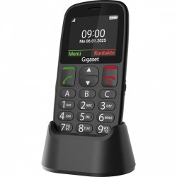 Gigaset GL395 Dual SIM Κινητό με Μεγάλα Κουμπιά (S30853-H1230-R101) Μαύρο