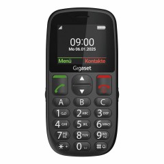 Gigaset GL395 Dual SIM Κινητό με Μεγάλα Κουμπιά (S30853-H1230-R101) Μαύρο
