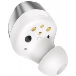 Sennheiser Momentum 4 Over Ear Ασύρματα / Ενσύρματα Ακουστικά  Hi-Fi (700366) White Silver