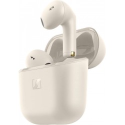 Sennheiser Accentum Open In Ear Bluetooth Handsfree Ακουστικά με Αντοχή στον Ιδρώτα και Θήκη Φόρτισης Cream
