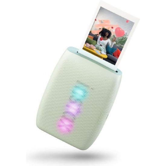 Fujifilm Instax Mini Link 3 Θερμικός Εκτυπωτής για Φωτογραφίες με Bluetooth (16832156) Sage Green