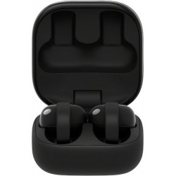 Sony LinkBuds Clip Bluetooth Handsfree Ακουστικά με Αντοχή στον Ιδρώτα και Θήκη Φόρτισης Μαύρα