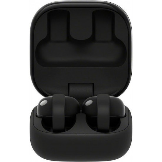 Sony LinkBuds Clip Bluetooth Handsfree Ακουστικά με Αντοχή στον Ιδρώτα και Θήκη Φόρτισης Μαύρα