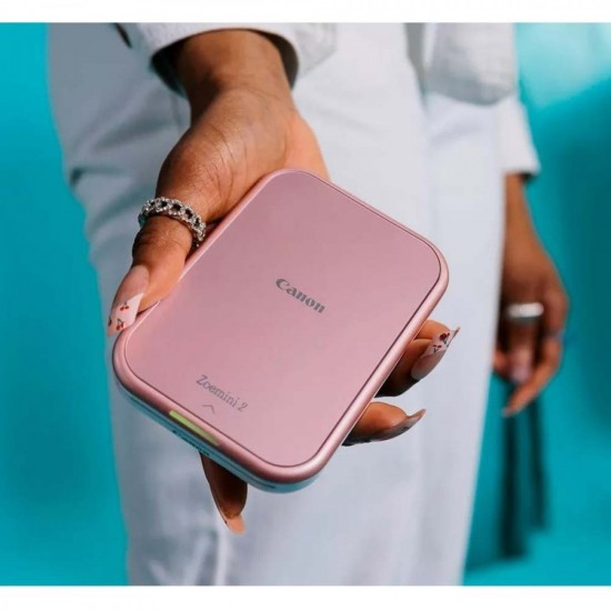 Canon Zoemini 2 Mini Photo Printer Bluetooth (5452C003AA) Rose Gold