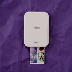 Canon Zoemini 2 Mini Photo Printer Bluetooth (5452C004AA) Pearl White