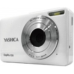 Yashica DigiPix 100 Compact Φωτογραφική Μηχανή Full HD (1080p) 44MP (YAS-DG100P-WH)Λευκή