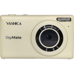 Yashica DigiMate Compact Φωτογραφική Μηχανή 8MP (YAS-DGM100-OW) Μπεζ