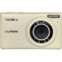 Yashica DigiMate Compact Φωτογραφική Μηχανή 8MP (YAS-DGM100-OW) Μπεζ