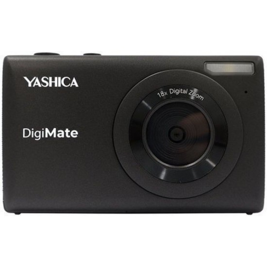 Yashica DigiMate Compact Φωτογραφική Μηχανή 8MP (YAS-DGM100-BK) Μαύρη
