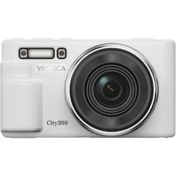 Yashica City 200 Compact Φωτογραφική Μηχανή Οπτικού Ζουμ 10x (YAS-DGC200-WH) Λευκή