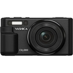 Yashica City 200 Compact Φωτογραφική Μηχανή Οπτικού Ζουμ 10x (YAS-DGC200-BK) Μαύρη