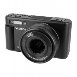 Yashica City 100 Compact Φωτογραφική Μηχανή 64MP Οπτικού Ζουμ 3x (YAS-DGC100-BK) Μαύρη
