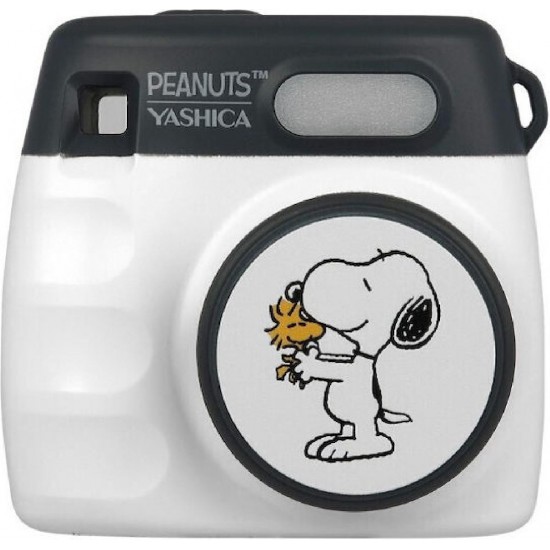 Yashica Snoopy Παιδική Φωτογραφική Μηχανή 8MP (YAS-MNDCSP) Λευκή-Μαύρη