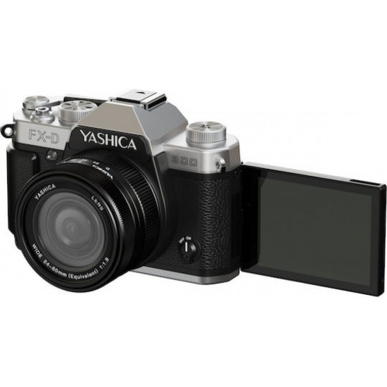 Yashica FX-D 300 Compact Φωτογραφική Μηχανή 50MP (YAS-FXD300) Μαύρη