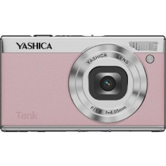 Yashica Tank Compact Φωτογραφική Μηχανή 12MP Οπτικού Ζουμ 8x Ροζ