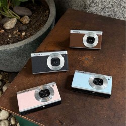 Yashica Tank Compact Φωτογραφική Μηχανή 12MP Οπτικού Ζουμ 8x Ροζ