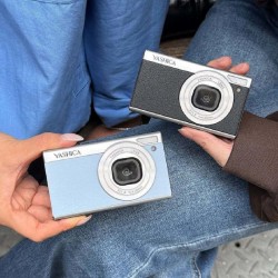 Yashica Tank Compact Φωτογραφική Μηχανή 12MP Οπτικού Ζουμ 8x Μπλε