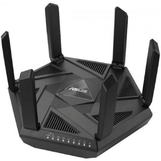 Asus RT-AXE7800 Ασύρματο Router Wi-Fi 6E με 5 Θύρες Gigabit Ethernet (90IG07B0MU9B00)
