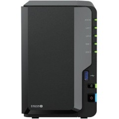 Synology DiskStation DS225+ NAS Tower με 2 θέσεις για HDD/SSD και 2 θύρες Ethernet