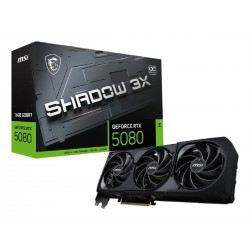 MSI GeForce RTX 5080 Shadow 3X OC 16GB DLSS 4 (05080-16S3C)
