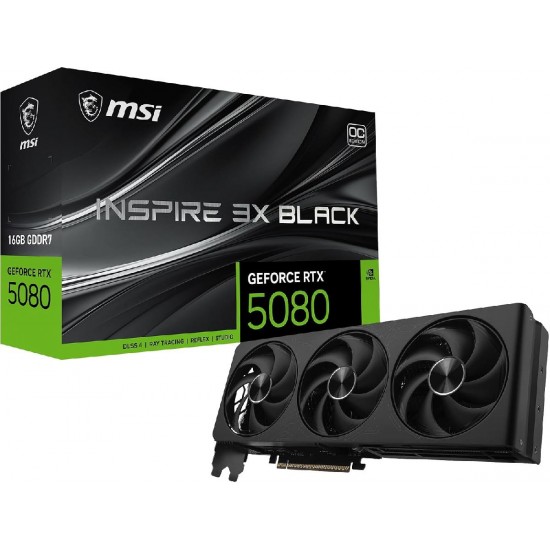 MSI GeForce RTX 5080 Inspire 3X 16GB DDDR7 (912-v531-681)