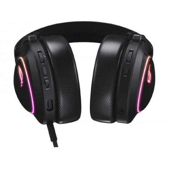 Asus ROG DELTA II Over Ear Wireless/Wired Gaming Headset (90YH03W0-BHUA00) Black Asus ROG DELTA II Over Ear Wireless/Wired Gaming Headset (90YH03W0-BHUA00) Black