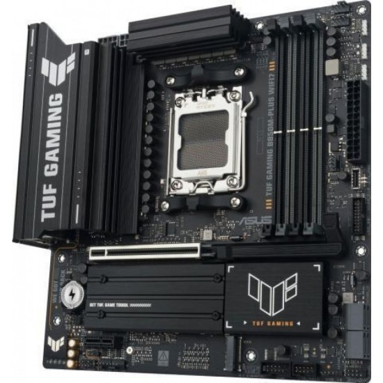 Asus TUF GAMING B850M-PLUS WIFI7 Motherboard Micro ATX με AMD AM5 Socket 90MB1MU0-M0EAY0