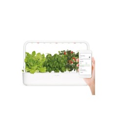Click & Grow Smart Garden 9 Pro Γλάστρα Αυτοποτιζόμενη 60.4x18.4cm (SG9S1UNI-BT) Λευκή