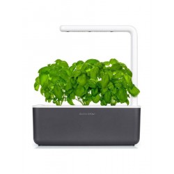 Click & Grow Smart Garden 3 Ζαρντινιέρα Φωτιζόμενη 32x21cm (SGS8UNI) Dark Grey