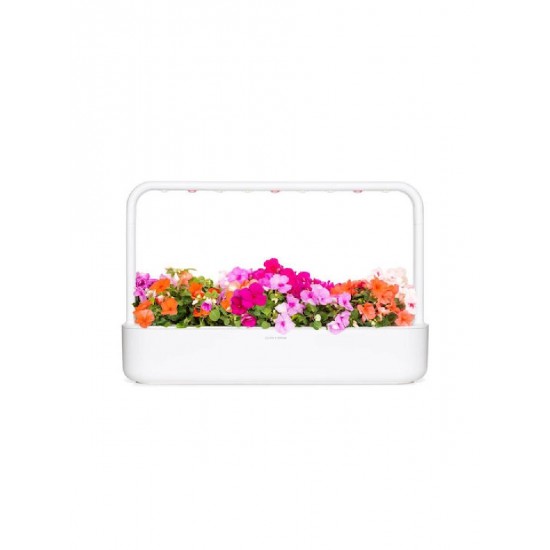 Click & Grow Smart Garden 9 Ζαρντινιέρα Αυτοποτιζόμενη / Φωτιζόμενη 60.4x39.6cm (SG9S1UNI) Λευκή
