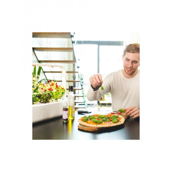 Click & Grow Smart Garden 9 Ζαρντινιέρα Αυτοποτιζόμενη / Φωτιζόμενη 60.4x39.6cm (SG9S1UNI) Λευκή