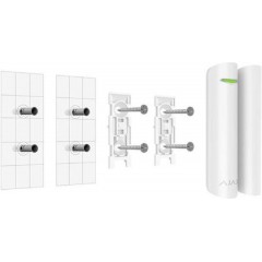 Ajax DoorProtect Plus Αισθητήρας Πόρτας/Παραθύρου Μπαταρίας (34253.13.WH1) White