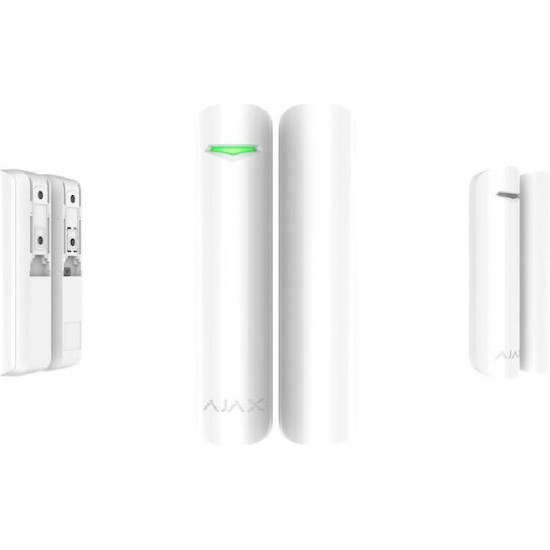 Ajax DoorProtect Plus Αισθητήρας Πόρτας/Παραθύρου Μπαταρίας (34253.13.WH1) White
